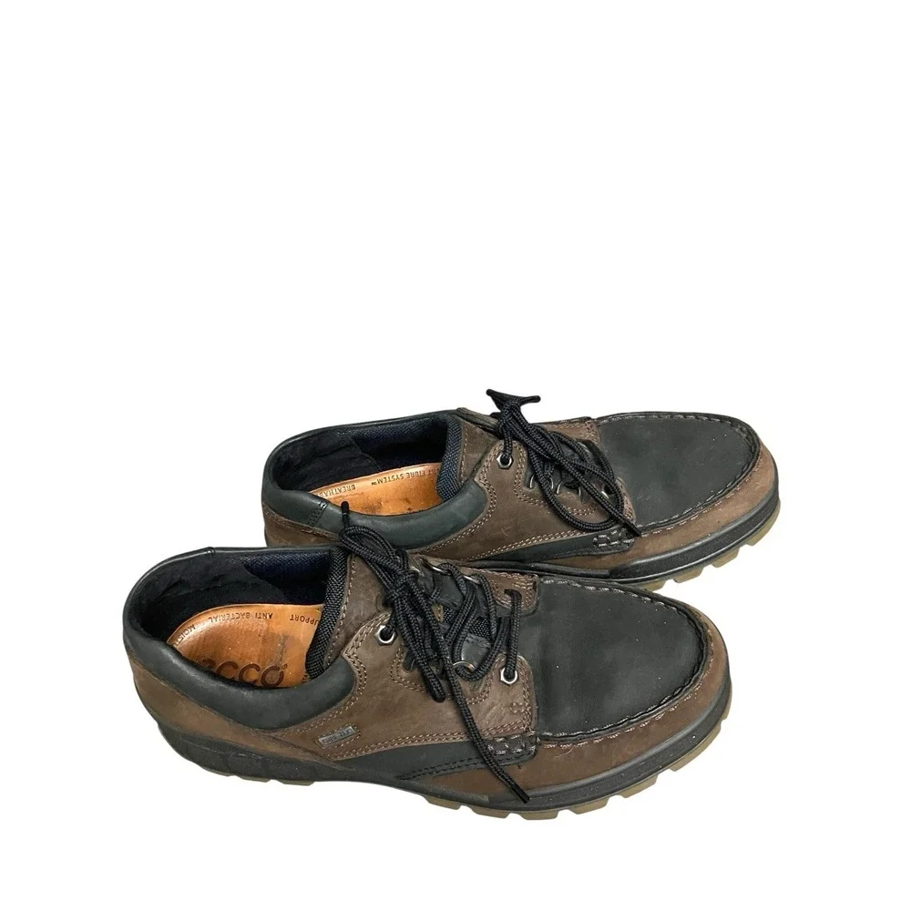 Ecco Track 25 Low GTX GoreTex Leather Outdoor Hiking Walking Shoes 44/10–10.5